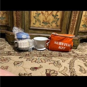 Orange Survival Kit for coffee connoisseur